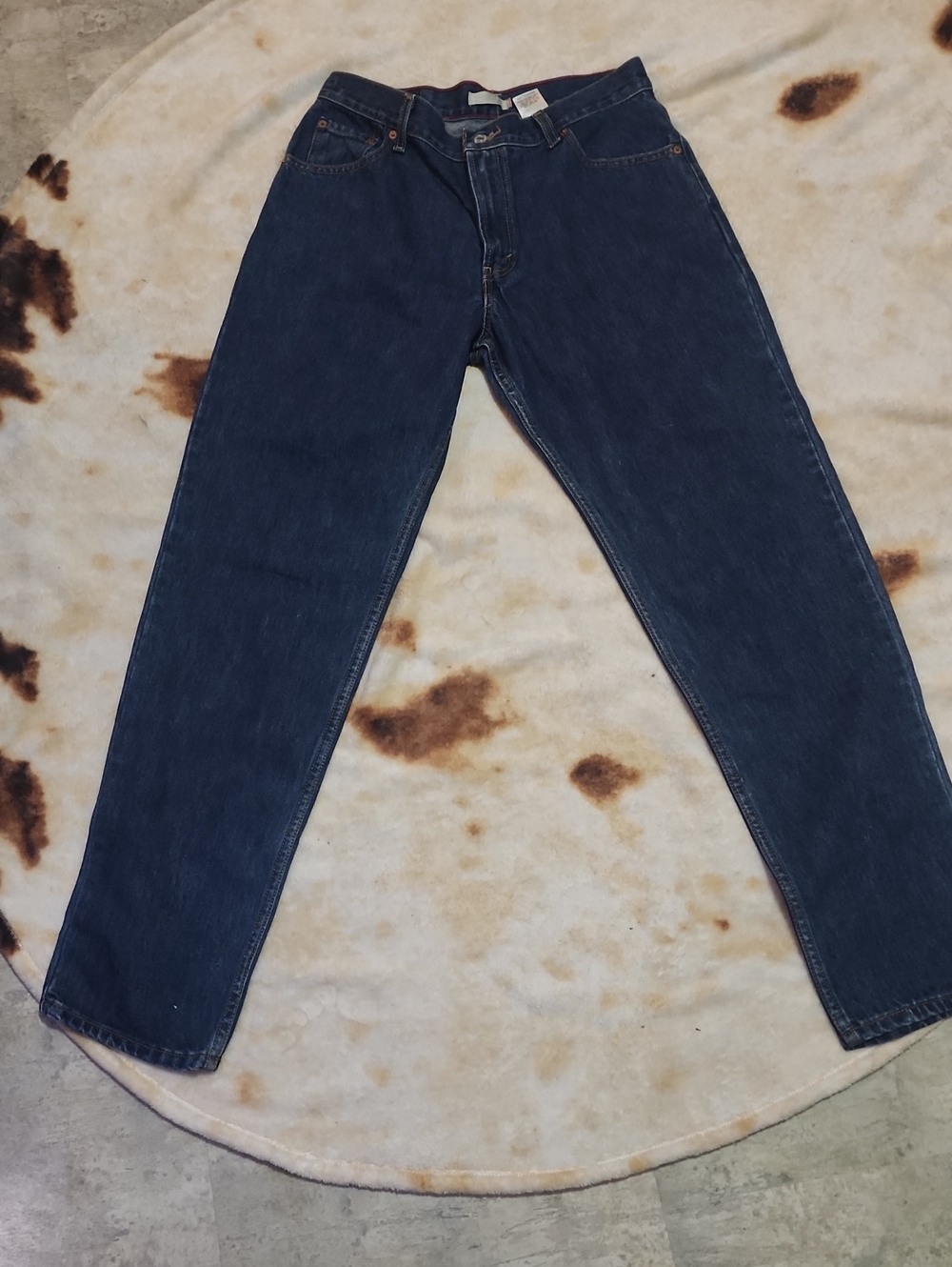 Levi's Women's Relaxed Dark Blue Denim Jeans